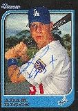 Adam Riggs, San Antonio Missions - Dodgers Affiliate, 1997 Bowman Autographed Card