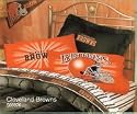 NFL Football Cleveland Browns - Reversible Pillowcase / Pillow Cover