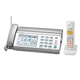 パナソニック デジタルコードレス普通紙ファクス(子機1台付)(シルバー)KXPW820DLS KX-PW820DL-S