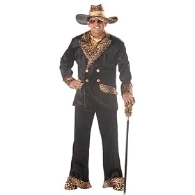Buy Big Daddy Dolla's Pimp Adult Mens Big and Tall Costume by Unknown
