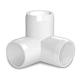 1" 3-way Elbow PVC Fitting Connector