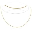 14K Yellow Gold Box Chain 20"