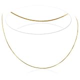 14K Yellow Gold Box Chain 20