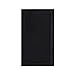 Adeco 3 Openings Decorative Black Wood Wall hanging Picture Photo Frame - Made to Display Three 4x6 Photos