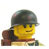 M1 Steel Pot Helmet - LEGO Compatible Accessory
