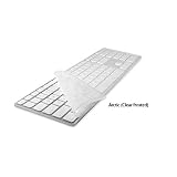 Protouch Keyboard Protactor - Ultra Thin Arctic: Clear White Frosted