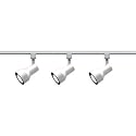 Nuvo Lighting TK320 3-Light Step-Cylinder Track-Lighting Kit, White
