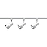Nuvo Lighting TK320 3-Light Step-Cylinder Track-Lighting Kit, White