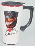 Rottweiler Dog Breed Travel Mug