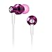 Earphone, iRAG RLaB EXT3000 Premium Earbud with Microphone Stereo, Noise Isolating Headphone Headset - Made for iPhone | iPod | iPad | Android Smartphone | MP3 Player | Tablet | Laptop | Macbook (Pink/White)