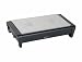 Brabantia Food Warmer, 2 Burner, Matt Black with Grey Grille