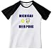 Michigan Beer Pong Jr. Miss Cap Sleeve