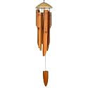 Asli Arts Collection C302 Large Spun Top Bamboo Chime, Natural