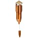 Asli Arts Collection C302 Large Spun Top Bamboo Chime, Natural