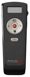 InterlinkVP4560WirelessStopwatchPresenterwithLaserPointer,LCDDisplay,and70-FeetTransmission
