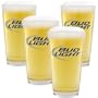 Bud Light Pint Glasses - Set of 4