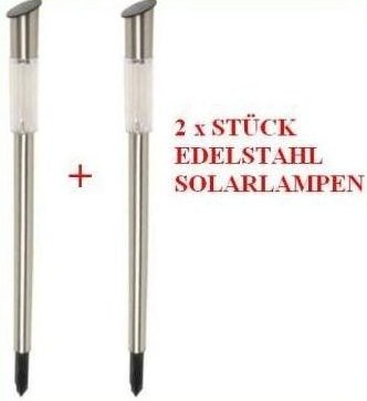 2 x Solarlampe