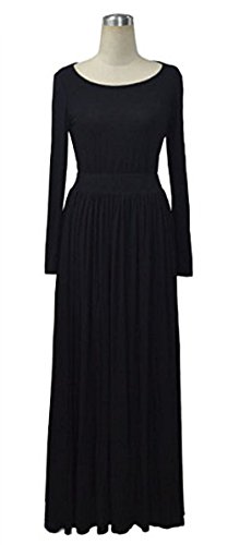 ワンピース ストレッチ マキシ丈 部屋着 長袖 デート パーティ ２次会 ワイルド キュート エレガンス カジュアル レディース 秋物 冬物 可愛いスカーフ付き R432