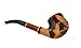 Pear Wood Hand Carved Tobacco Smoking Pipe 