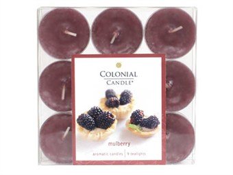 Tealights Colonial Candle, Mulberry