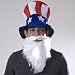 All Products : Uncle Sam Hat & Beard Set