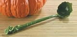 Pumpkin Leaf Ladle Green Ceramic Home Gourmet