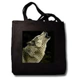 Wild animals - Timber Wolf - Tote Bags