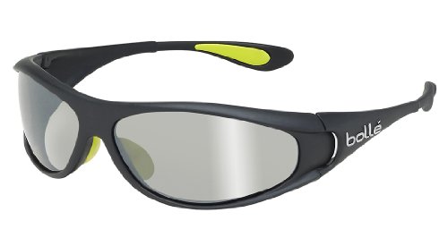 Bolle Spiral Sunglasses, TNS Gun, Shiny Black/Green