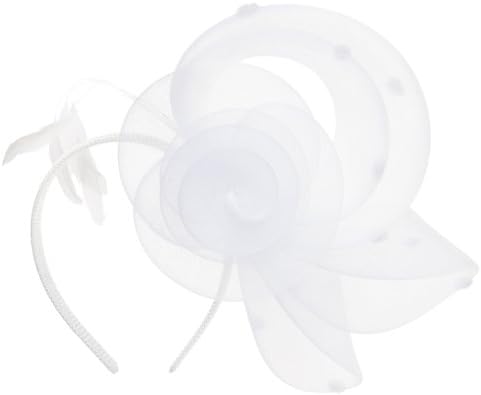 Fascinators Cocktail Hat - 5610H (White)