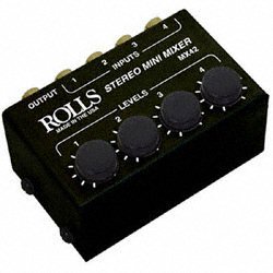 MX42 RCA Stereo Mini Mixer
