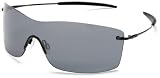 Oakley Men's Nanowire 3.0 Iridium Polarized Sunglasses,Polished Black Frame/Black Lens,one size