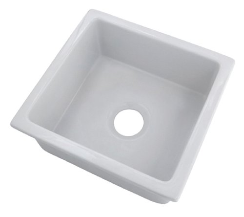 Belle Foret BFFC20BAR Fireclay Sink White