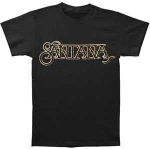 Santana Copper Foil Logo T-shirt Small