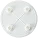 Bakery Crafts Round Separator Plate, 8-Inch