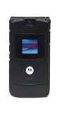 Motorola RAZR V3 BLACK Sim Free UNLOCKED Mobile Phone Boxed with Accessories & Car charger