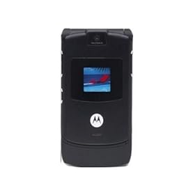 Motorola RAZR V3 BLACK Sim Free UNLOCKED Mobile Phone Boxed with Accessories