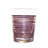 Fiesta Plum Stripe 14-ounce Glass Double Old Fashion by Fiesta