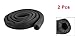 uxcell 2 Pcs Foam Hose 5/8 inches x 3/8 inches Air Conditioner Heat Insulation Pipe Black