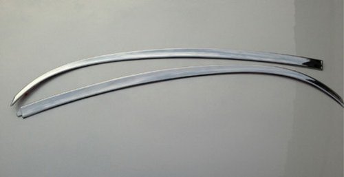 Auto Part Stainless steel Chrome Window Molding sill Lines Set Fit For Hyundai Santa fe Santafe 2013