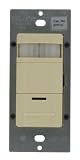 Leviton IPP15-1LI Decora Manual-ON Occupancy Sensor, Single Pole, 3-Way or More Applications, 180-Degree Field of View, 15A-Ivory Leviton IPP15-1LI Decora Manual-ON Occupancy Sensor, Single Pole, 3-Way or More Applications, 180-Degree Field of View, 15A-Ivory