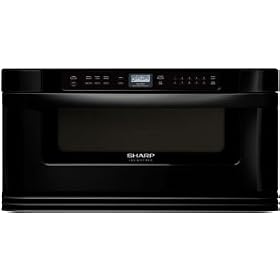 Sharp Insight Pro Series KB6025MK 30'' Built-in Microwave Drawer with 1.0 cu. ft. Capacity, 1000 Coo
