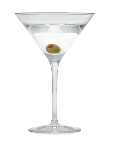 Mikasa Barmasters 9-Ounce Martini Glasses, Set of 4