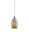 Geologic 1-Light Pendant In Satin Nickel