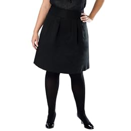 Pleated Skirt - Ebony