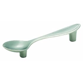 Amerock BP9330-G10 Utensil'z Pull Spoon Satin Nickel, 3-Inch Center to Center
