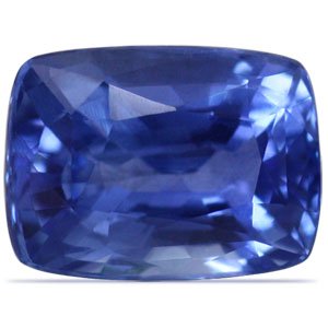 3.65 Carat Loose Blue Sapphire Cushion Cut Gemstone (GIA Certificate)