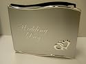 SILVER PLATED WEDDING PHOTO ALBUM/ TOGETHER FOREVER/NEW
