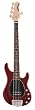 Ernie Ball Music Man Sterling 5 String Bass, Pearl Red