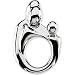 Sterling Silver Mother and Child Family Pendant by Janel Russell