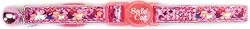 Super Star Cat Collar, 3/8 Wide, Adjustable 8-12, Pink